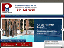 Tablet Screenshot of professionalind.com